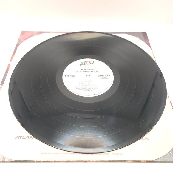 Loudness Lightning Strikes Vinyl Record 1986 - Picture 3 of 6